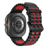 Tech-Protect Iconband Pro pulksteņa siksniņa Samsung Galaxy Watch Ultra 1 / 2 (2024-2026), 47 mm, melna un sarkana