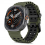 Tech-Protect Iconband Pro pulksteņa siksniņa Samsung Galaxy Watch Ultra 1 / 2 (2024-2026), 47 mm, militāri zaļa un melna