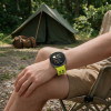Tech-Protect Iconband Pro pulksteņa siksniņa Samsung Galaxy Watch Ultra 1 / 2 (2024-2026), 47 mm, laima zaļa un melna