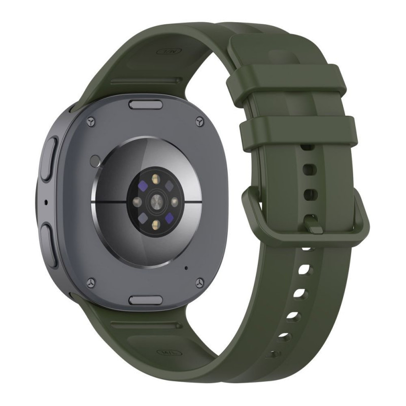 Tech-Protect Silicone Evo pulksteņa siksniņa Samsung Galaxy Watch 8 / 9 / Classic (40 / 44 / 46 mm), militāri zaļa