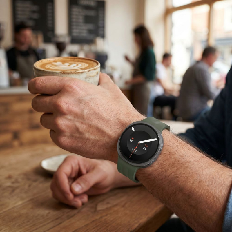 Tech-Protect Silicone Evo pulksteņa siksniņa Samsung Galaxy Watch 8 / 9 / Classic (40 / 44 / 46 mm), militāri zaļa