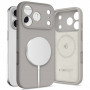 Tech-Protect Silicone MagSafe vāciņš Apple iPhone 17 Pro, akmens pelēks