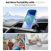 Tech-Protect Silicone MagSafe vāciņš Apple iPhone 17 Pro, akmens pelēks