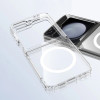 Tech-Protect Flexair Hybrid MagSafe apvalks Samsung Galaxy Z Flip 6 / 7 FE, caurspīdīgs