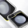 Tech-Protect Flexair Hybrid MagSafe apvalks Samsung Galaxy Z Flip 6 / 7 FE, caurspīdīgs