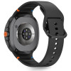 Tech-Protect Silicone siksniņa Samsung Galaxy Watch 8 / 9 / Classic 40/44/46 mm, melna