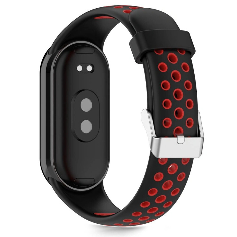 Tech-Protect IconBand Air siksniņa Xiaomi Smart Band 8 / 9 / 10 / NFC, melna/sarkana