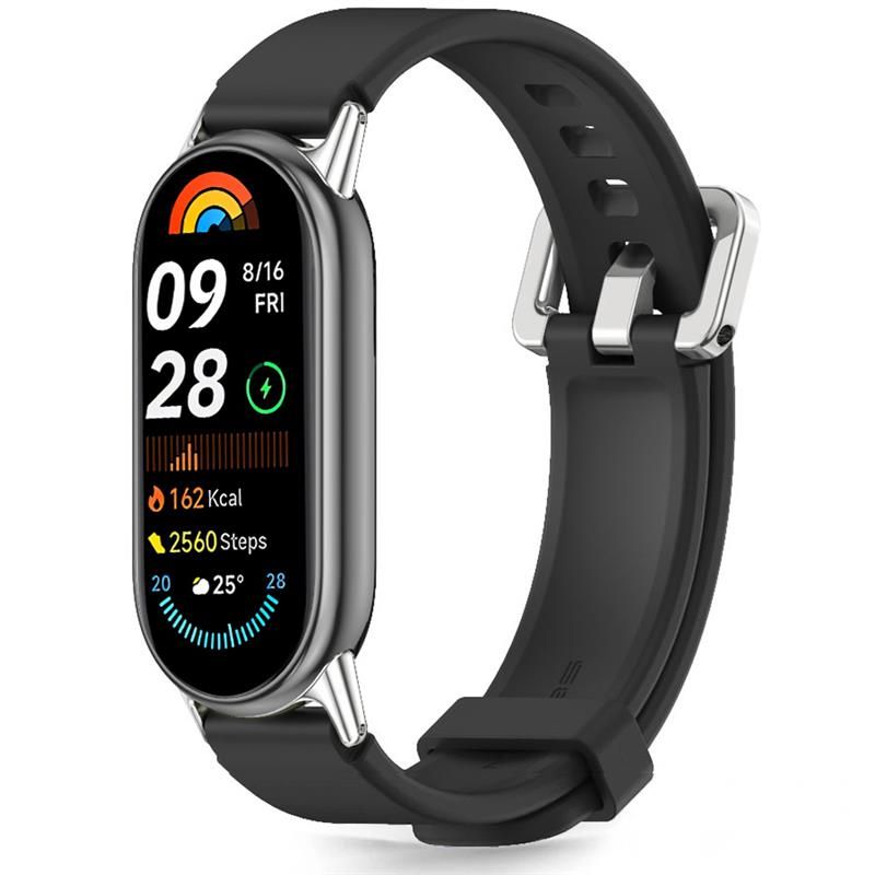 Tech-Protect IconBand Classic siksniņa Xiaomi Smart Band 8 / 9 / 10 / NFC, melna