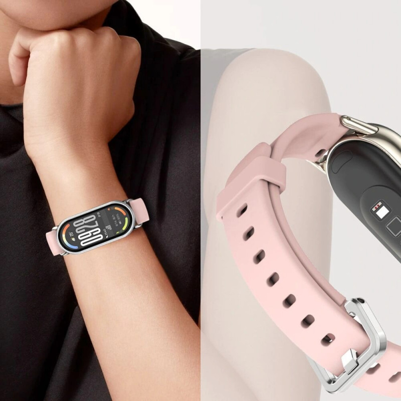 Tech-Protect IconBand Classic siksniņa Xiaomi Smart Band 8 / 9 / 10 / NFC, melna