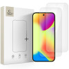 Tech-Protect Glass Fit+ rūdīts stikls Google Pixel 9 / 9 Pro / 10 / 10 Pro / 11 / 11 Pro, caurspīdīgs (2 gab.)