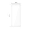 Tech-Protect Glass Fit+ rūdīts stikls Google Pixel 9 / 9 Pro / 10 / 10 Pro / 11 / 11 Pro, caurspīdīgs (2 gab.)