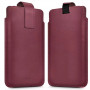 Tech-Protect SM65 universāls tālruņa maciņš, 6,0-6,9 collas, ekoāda, bordo
