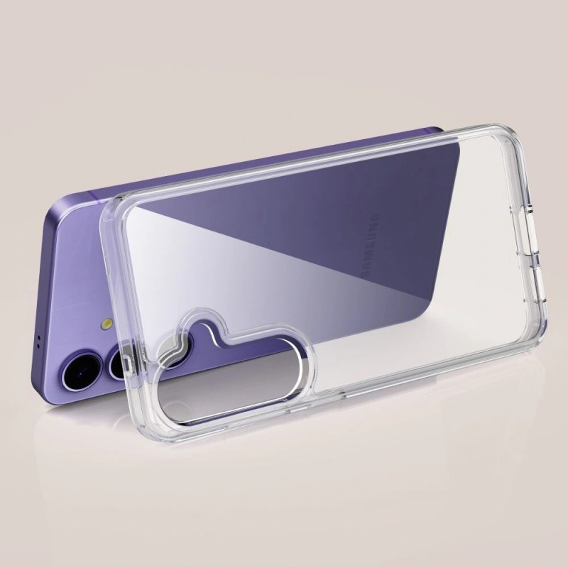 Tech-Protect Flexair Hybrid apvalks, paredzēts Samsung Galaxy S25 FE, caurspīdīgs