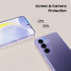 Tech-Protect Flexair Hybrid apvalks, paredzēts Samsung Galaxy S25 FE, caurspīdīgs