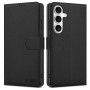 Tech-Protect Wallet apvalks-maks, paredzēts Samsung Galaxy S25 FE, melns