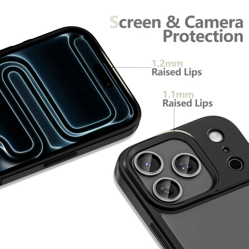 Tech-Protect MagMat THP4789 apvalks Apple iPhone 17 Pro, matēts melns