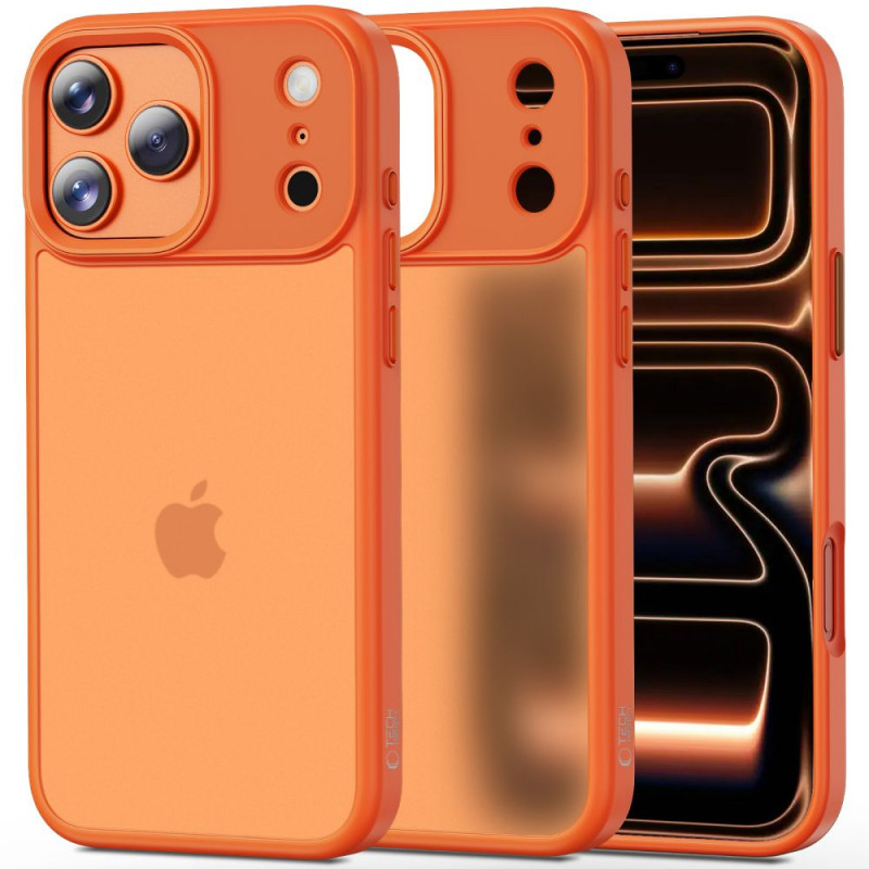 Tech-Protect MagMat apvalks Apple iPhone 17 Pro, matēts kosmiski oranžs