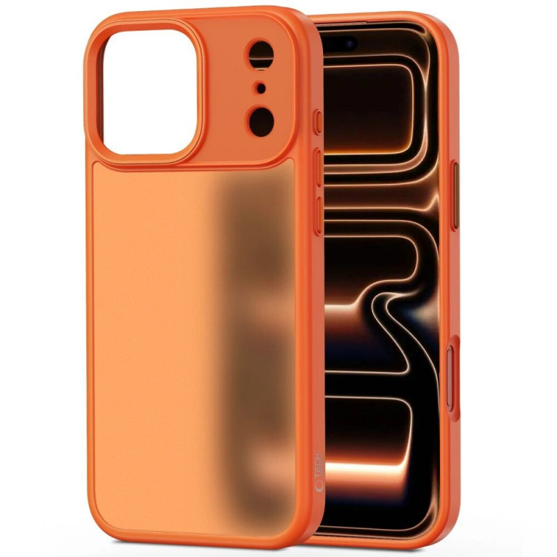 Tech-Protect MagMat apvalks Apple iPhone 17 Pro, matēts kosmiski oranžs
