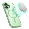 Tech-Protect MagMat MagSafe apvalks Apple iPhone 17, salvijas zaļš/caurspīdīgs