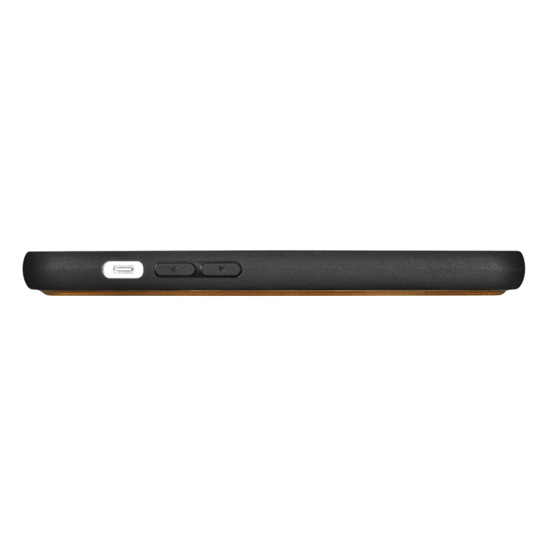 iCarer Oil Wax Wallet Case 2in1 ādas atverams futrālis iPhone 14 Plus, Anti-RFID, brūns (WMI14220723-TN)