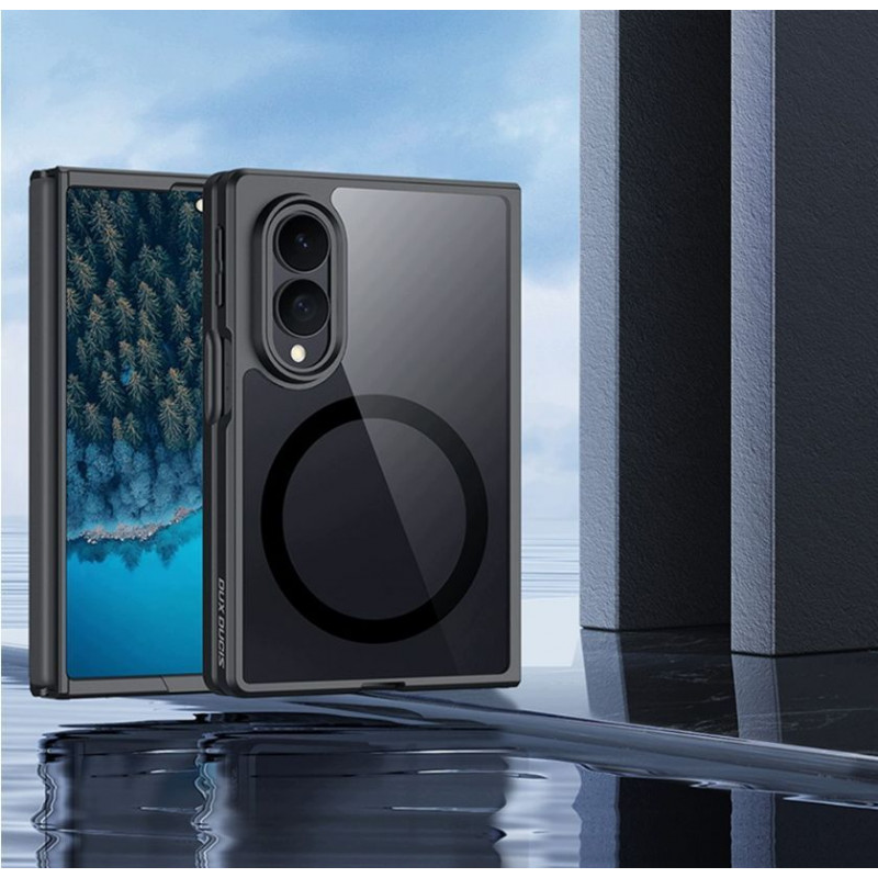 Dux Ducis Aimo Hybrid apvalks Samsung Galaxy Z Fold8, magnētisks, melns