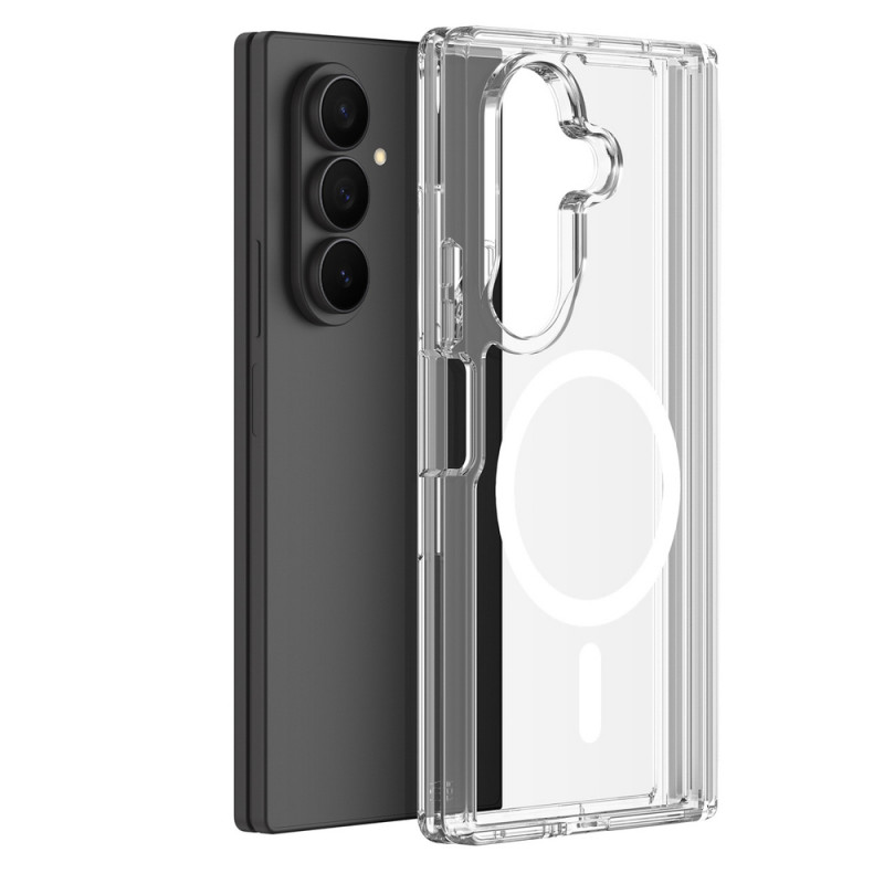 Dux Ducis Clin Mag apvalks Samsung Galaxy Z Fold8 Ultra, MagSafe, caurspīdīgs