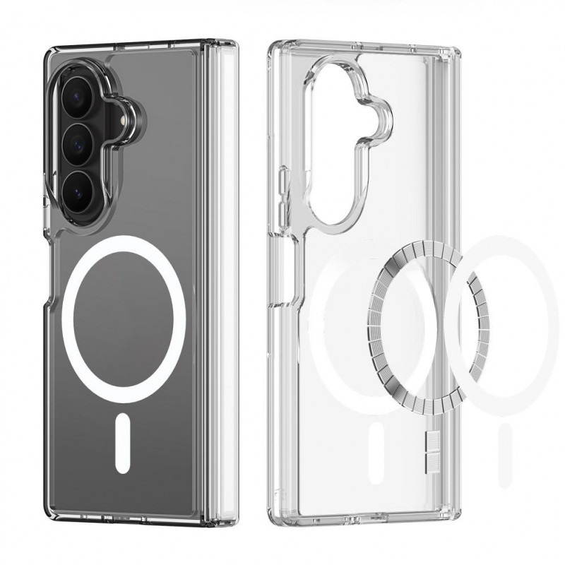 Dux Ducis Clin Mag apvalks Samsung Galaxy Z Fold8 Ultra, MagSafe, caurspīdīgs