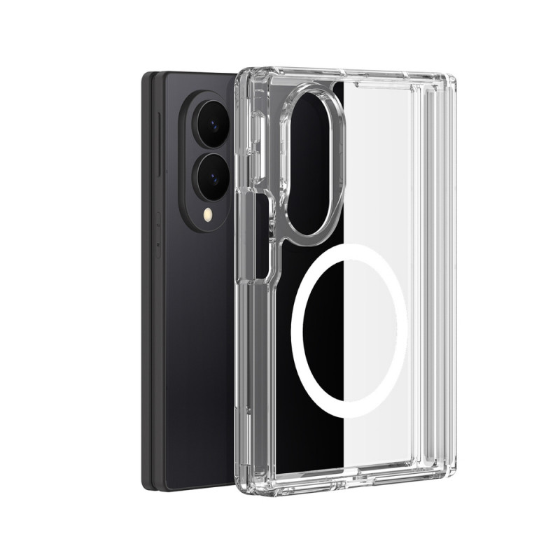 Dux Ducis Clin Mag apvalks Samsung Galaxy Z Fold8, MagSafe, caurspīdīgs