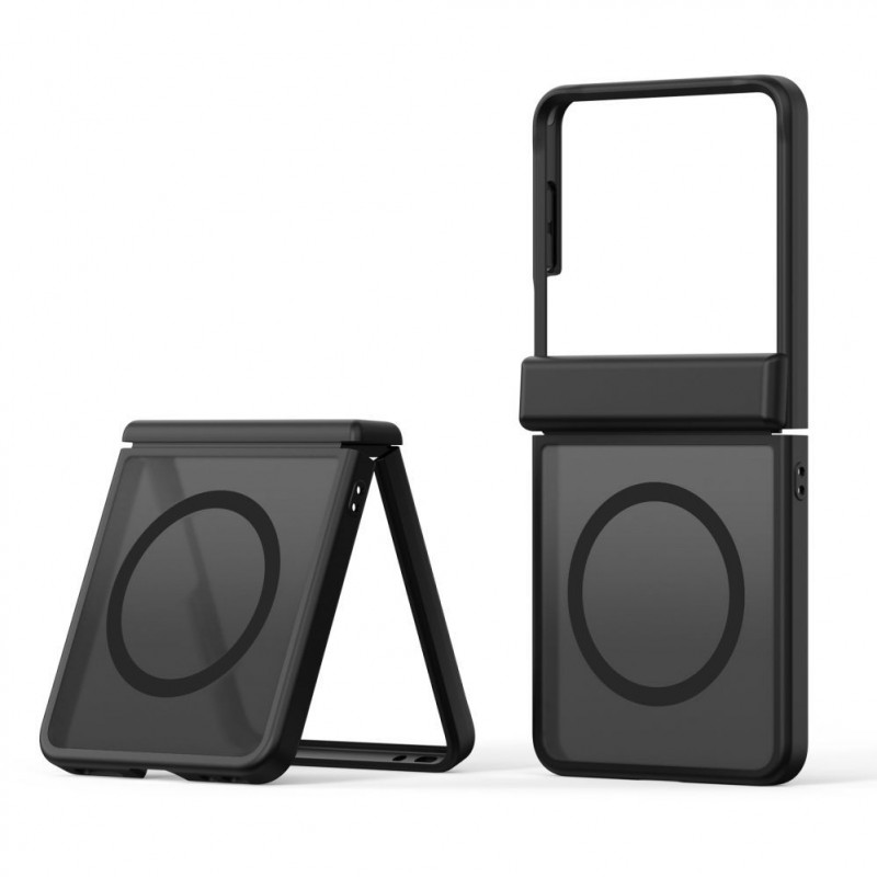 Dux Ducis Yind hibrīda apvalks Samsung Galaxy Z Flip8, MagSafe, melns