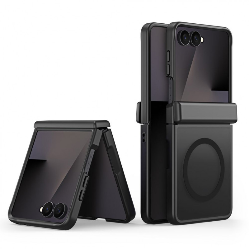 Dux Ducis Yind hibrīda apvalks Samsung Galaxy Z Flip8, MagSafe, melns
