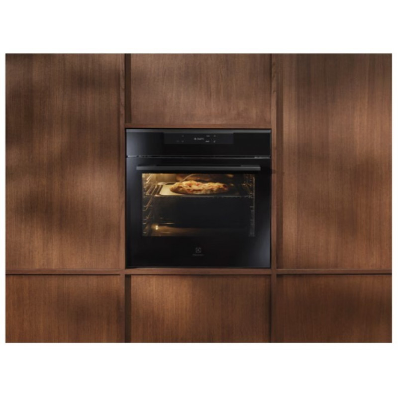 Electrolux LOX8P87WZ iebūvējamā elektriskā cepeškrāsns, 72 l, 3490 W, melna