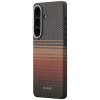 PITAKA Edge Case MagSafe vāciņš Samsung Galaxy S26+, saulrieta krāsā