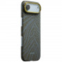 PITAKA Edge Case Breath of Veins vāciņš Apple iPhone Air, dive green
