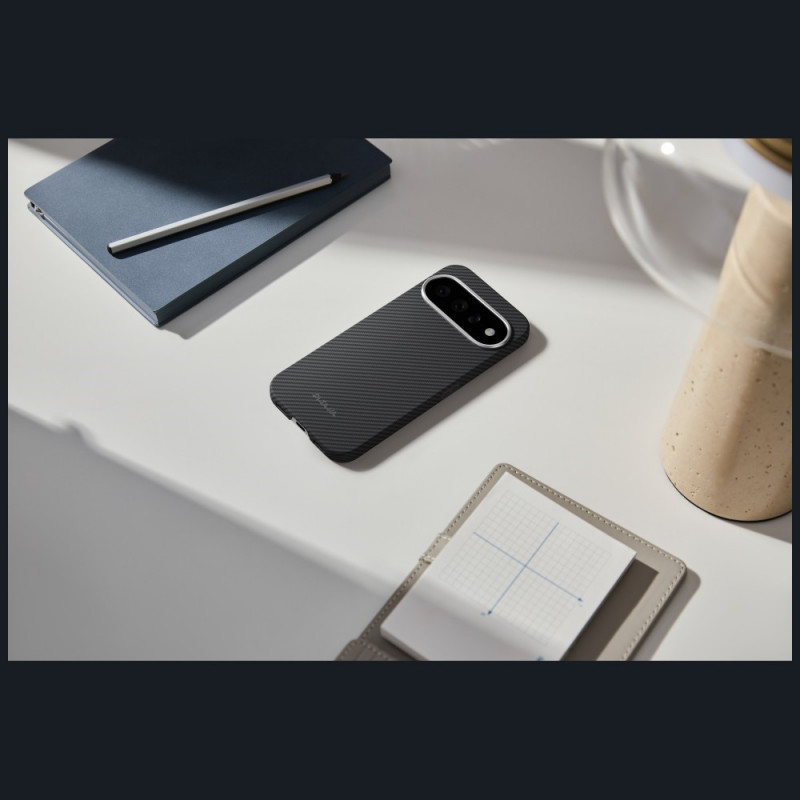 PITAKA Edge Case vāciņš Google Pixel 11, melni pelēks