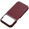 PITAKA Edge Case Argyle MagSafe vāciņš Apple iPhone 18 Pro / 17 Pro, bordo krāsā