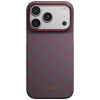 PITAKA Edge Case Argyle MagSafe vāciņš Apple iPhone 18 Pro / 17 Pro, zili sarkans