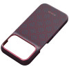 PITAKA Edge Case Argyle MagSafe vāciņš Apple iPhone 18 Pro / 17 Pro, zili sarkans