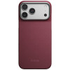 PITAKA Edge Case Argyle MagSafe vāciņš Apple iPhone 18 Pro Max / 17 Pro Max, bordo krāsā