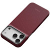 PITAKA Edge Case Argyle MagSafe vāciņš Apple iPhone 18 Pro Max / 17 Pro Max, bordo krāsā