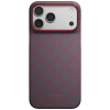 PITAKA Edge Case Argyle MagSafe vāciņš Apple iPhone 18 Pro Max / 17 Pro Max, zili sarkans