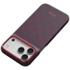 PITAKA Edge Case Argyle MagSafe vāciņš Apple iPhone 18 Pro Max / 17 Pro Max, zili sarkans