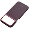 PITAKA Edge Case Argyle MagSafe vāciņš Apple iPhone 18 Pro Max / 17 Pro Max, zili sarkans