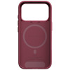 PITAKA Summa Case vāciņš Apple iPhone 18 Pro / 17 Pro, bordo krāsā