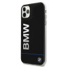 BMW BMHCN65PCUBBK Apple iPhone 11 Pro Max cietais maciņš Signature Printed Logo, melns