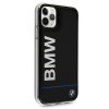 BMW BMHCN65PCUBBK Apple iPhone 11 Pro Max cietais maciņš Signature Printed Logo, melns
