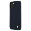 BMW BMHCP13SSILNA Apple iPhone 13 mini cietais futrālis Silicone Signature, Navy