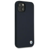 BMW BMHCP13SSILNA Apple iPhone 13 mini cietais futrālis Silicone Signature, Navy