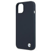 BMW BMHCP13SSILNA Apple iPhone 13 mini cietais futrālis Silicone Signature, Navy