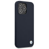 BMW BMHCP13XSILNA Apple iPhone 13 Pro Max cietais futrālis Silicone Signature, Navy
