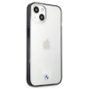 BMW BMHCP13SPCUMRBK Apple iPhone 13 mini cietais apvalks Signature Collection, caurspīdīgs